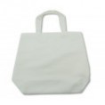 Bolsa de tela Blanca 100% poliester mediante la tecnica de sublimación, transfer o vinilo,Pedrería